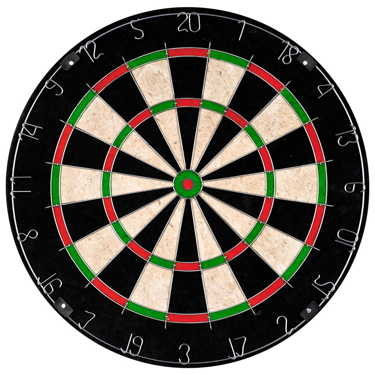 18 Inch Professional Bristle Dart Board Fine Durable Steel Tip Game